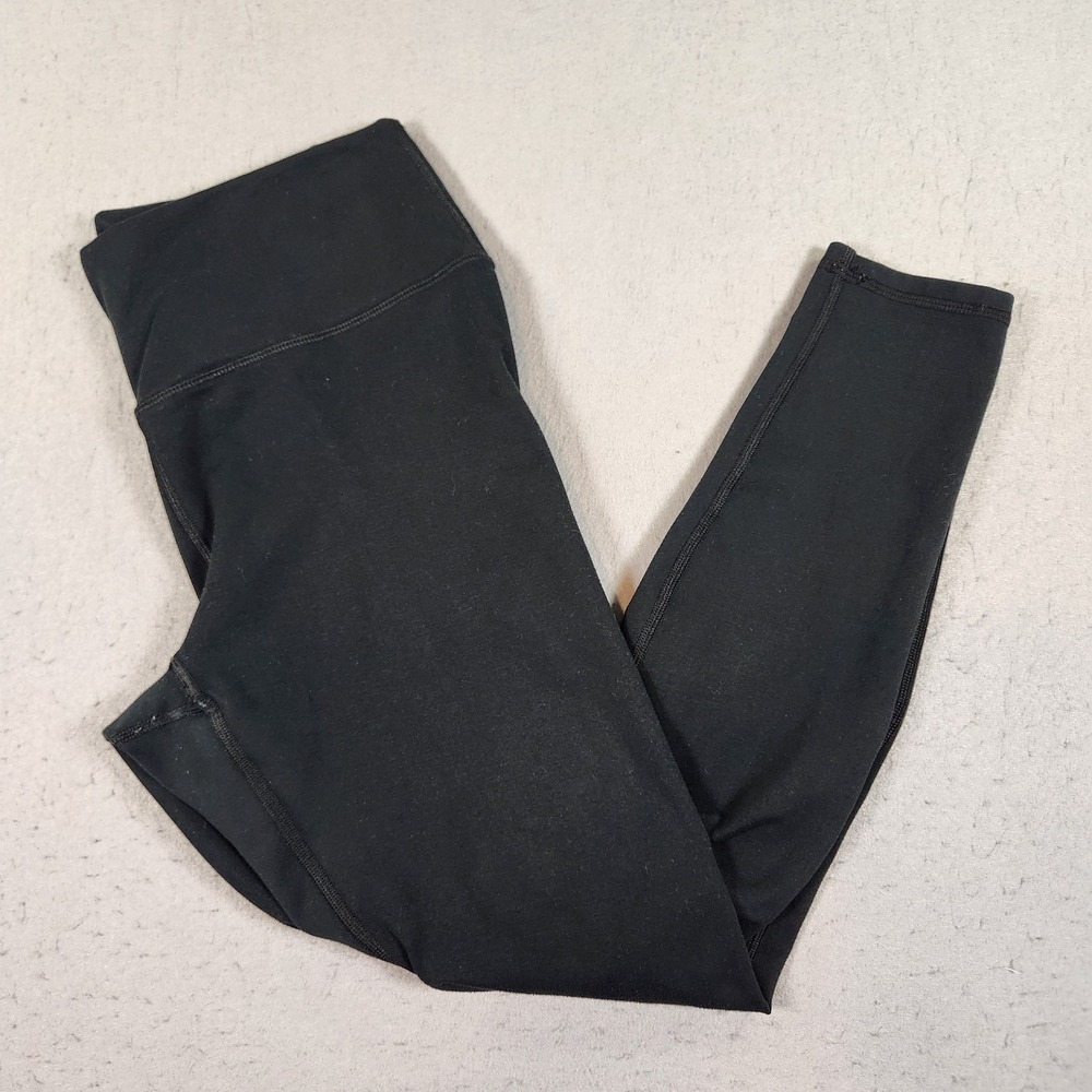 Fabletics PowerHold Women's High Rise Ankle Stretch Compression Leggings Black S